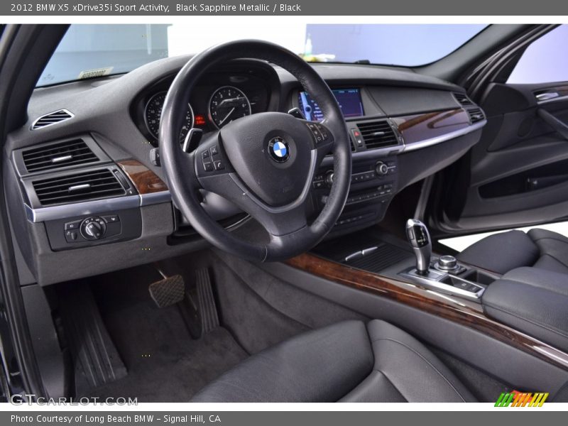 Black Sapphire Metallic / Black 2012 BMW X5 xDrive35i Sport Activity