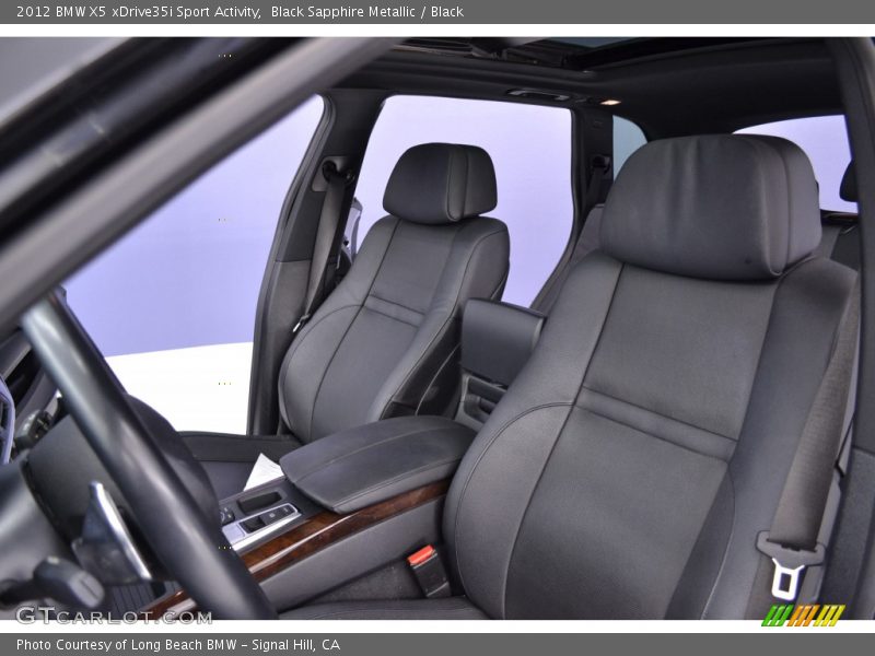Black Sapphire Metallic / Black 2012 BMW X5 xDrive35i Sport Activity