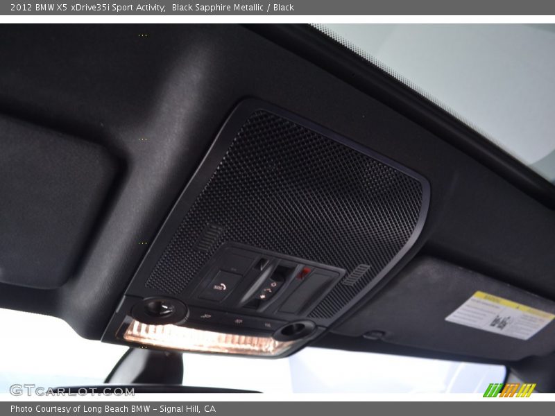 Black Sapphire Metallic / Black 2012 BMW X5 xDrive35i Sport Activity