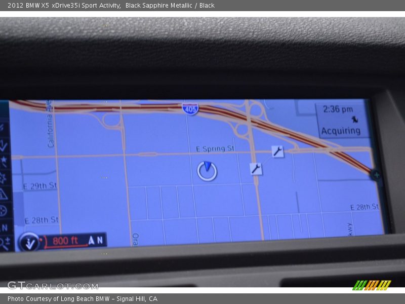 Black Sapphire Metallic / Black 2012 BMW X5 xDrive35i Sport Activity