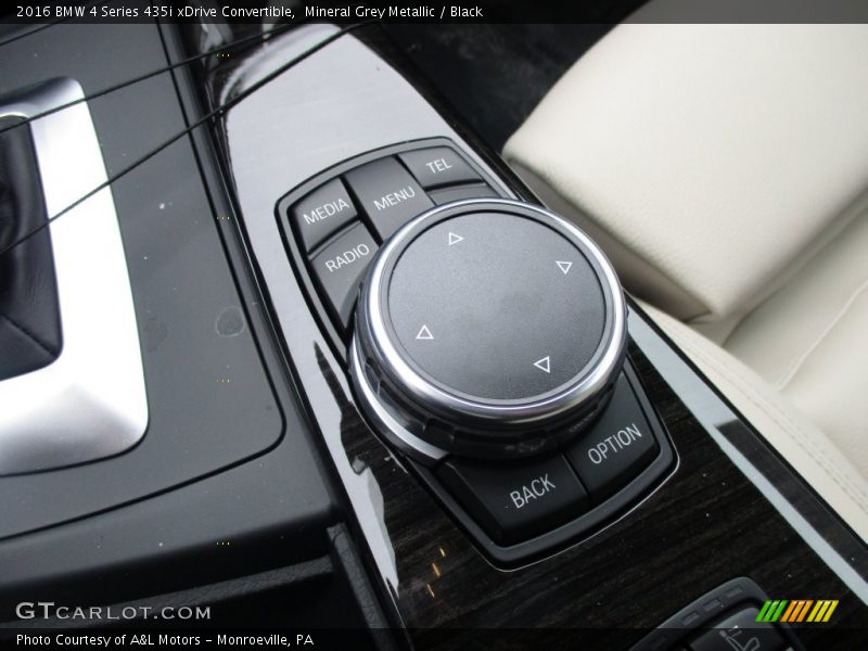 Mineral Grey Metallic / Black 2016 BMW 4 Series 435i xDrive Convertible