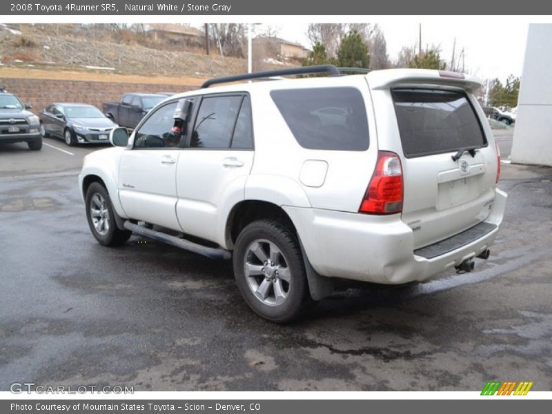 Natural White / Stone Gray 2008 Toyota 4Runner SR5
