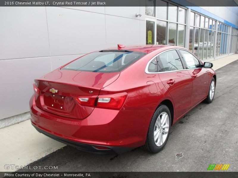 Crystal Red Tintcoat / Jet Black 2016 Chevrolet Malibu LT
