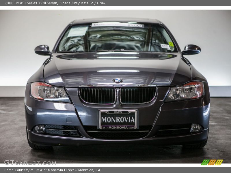 Space Grey Metallic / Gray 2008 BMW 3 Series 328i Sedan