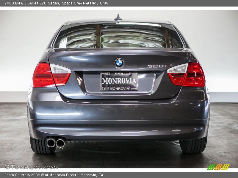 Space Grey Metallic / Gray 2008 BMW 3 Series 328i Sedan