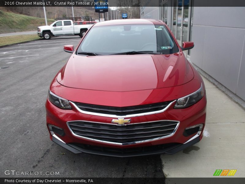 Crystal Red Tintcoat / Jet Black 2016 Chevrolet Malibu LT