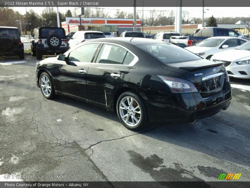 Super Black / Charcoal 2012 Nissan Maxima 3.5 S