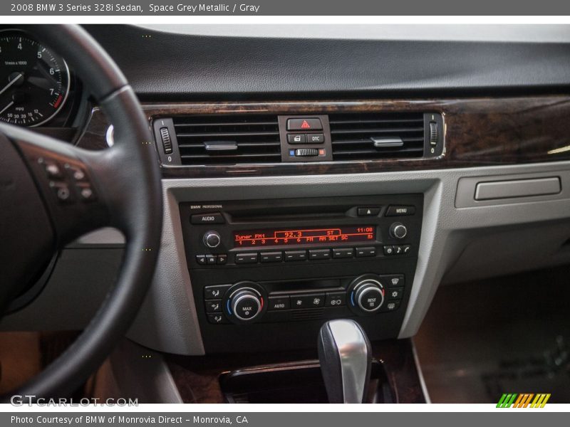 Space Grey Metallic / Gray 2008 BMW 3 Series 328i Sedan