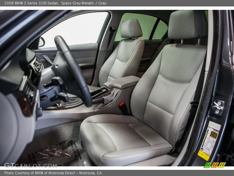 Space Grey Metallic / Gray 2008 BMW 3 Series 328i Sedan