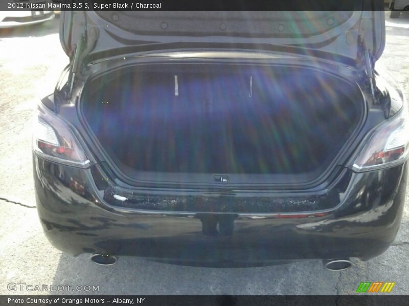 Super Black / Charcoal 2012 Nissan Maxima 3.5 S