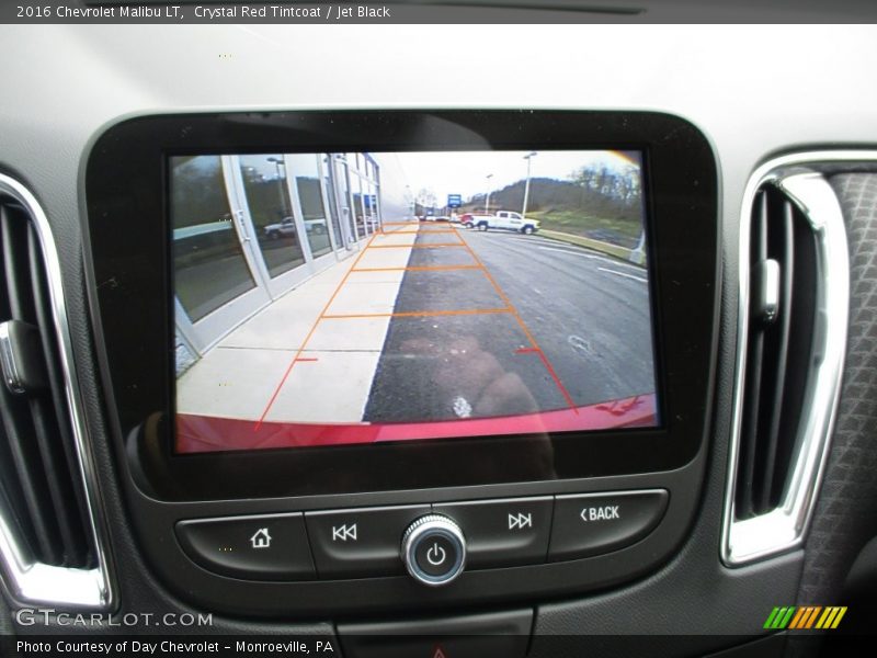Crystal Red Tintcoat / Jet Black 2016 Chevrolet Malibu LT