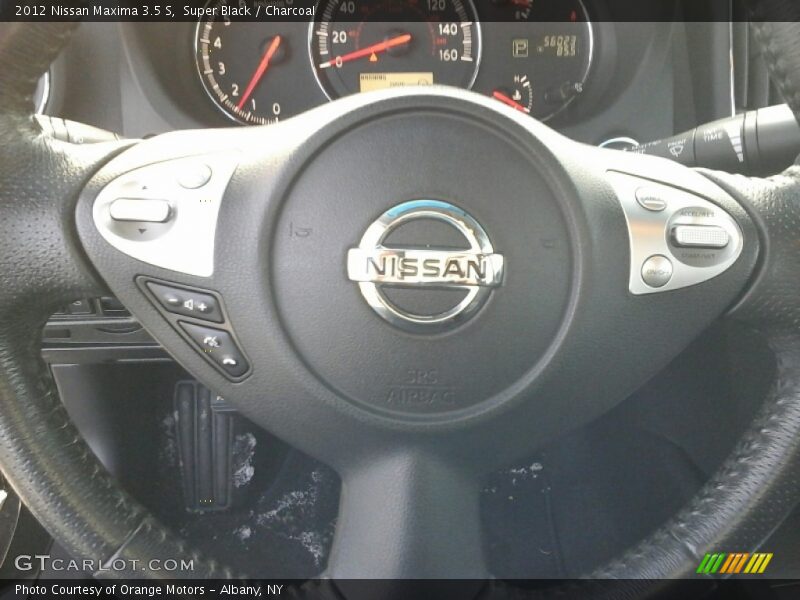 Super Black / Charcoal 2012 Nissan Maxima 3.5 S