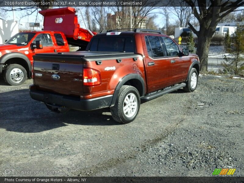 Dark Copper Metallic / Camel/Sand 2010 Ford Explorer Sport Trac XLT 4x4