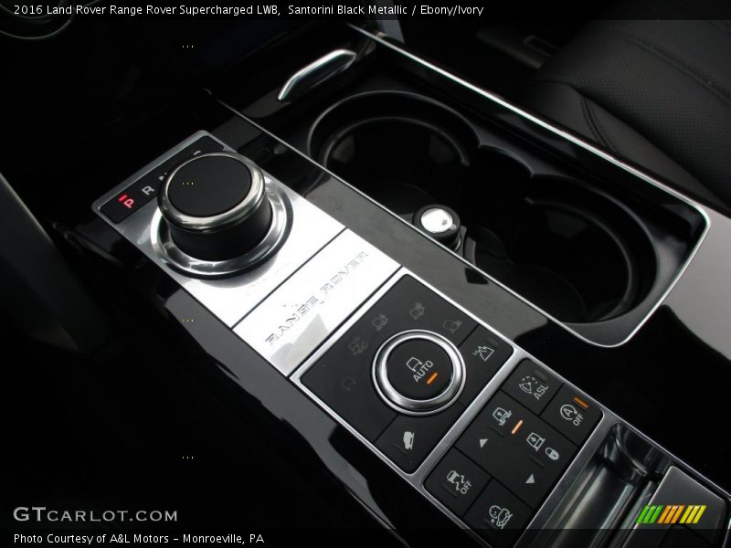Santorini Black Metallic / Ebony/Ivory 2016 Land Rover Range Rover Supercharged LWB