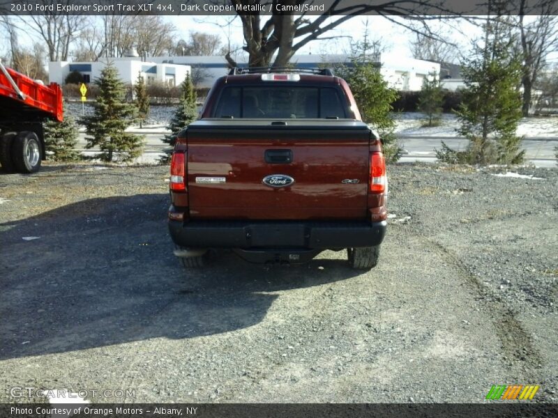Dark Copper Metallic / Camel/Sand 2010 Ford Explorer Sport Trac XLT 4x4