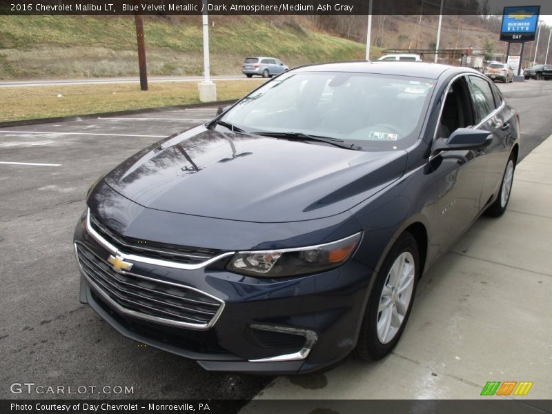 Blue Velvet Metallic / Dark Atmosphere/Medium Ash Gray 2016 Chevrolet Malibu LT