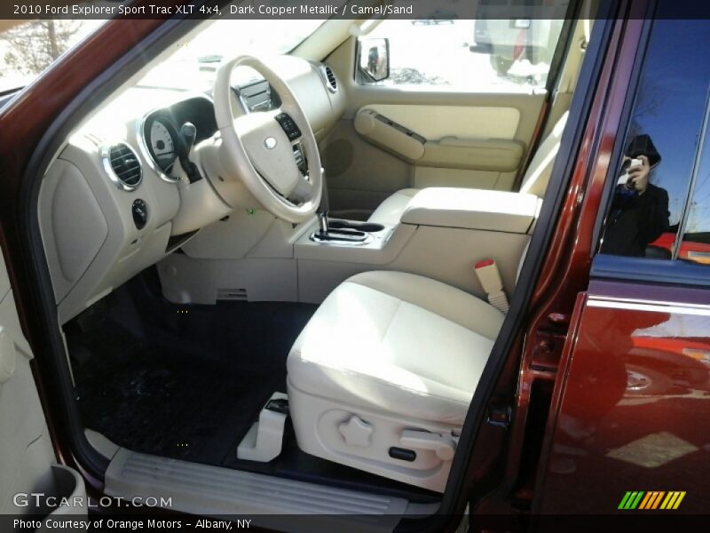 Dark Copper Metallic / Camel/Sand 2010 Ford Explorer Sport Trac XLT 4x4