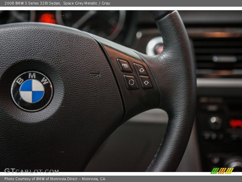 Space Grey Metallic / Gray 2008 BMW 3 Series 328i Sedan