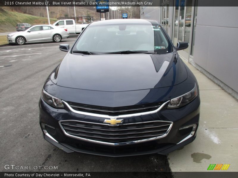 Blue Velvet Metallic / Dark Atmosphere/Medium Ash Gray 2016 Chevrolet Malibu LT