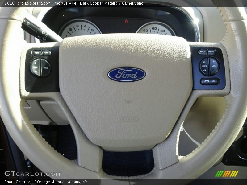 Dark Copper Metallic / Camel/Sand 2010 Ford Explorer Sport Trac XLT 4x4
