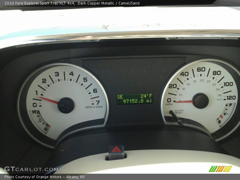 Dark Copper Metallic / Camel/Sand 2010 Ford Explorer Sport Trac XLT 4x4