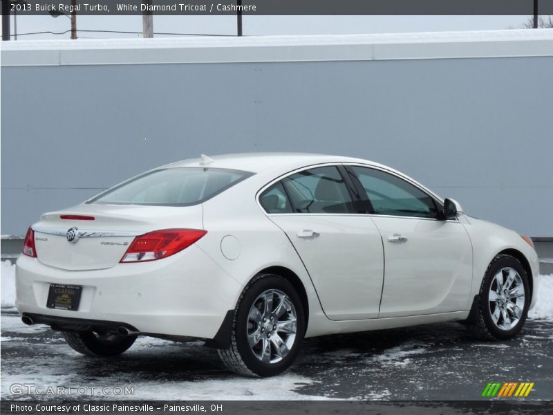 White Diamond Tricoat / Cashmere 2013 Buick Regal Turbo