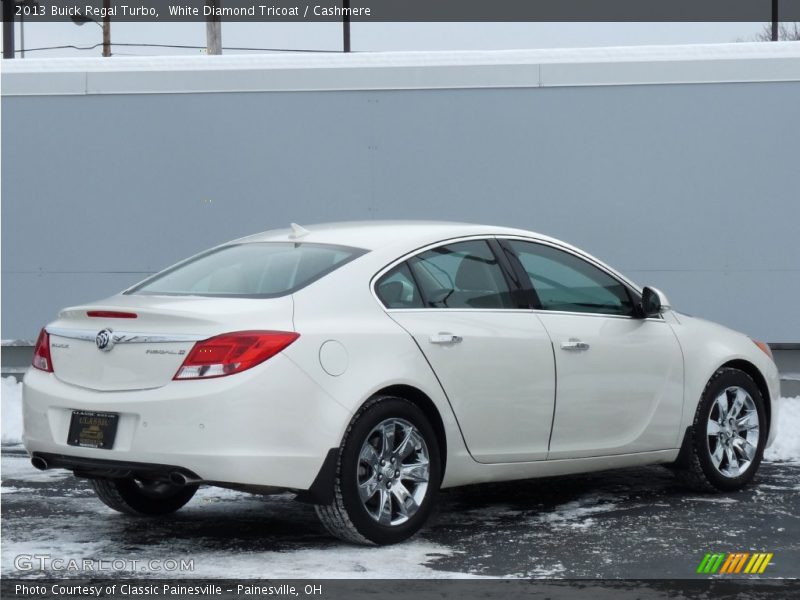 White Diamond Tricoat / Cashmere 2013 Buick Regal Turbo