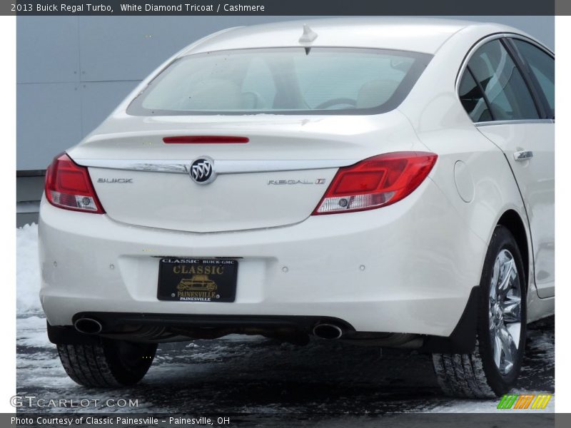 White Diamond Tricoat / Cashmere 2013 Buick Regal Turbo
