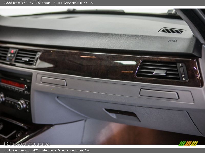 Space Grey Metallic / Gray 2008 BMW 3 Series 328i Sedan
