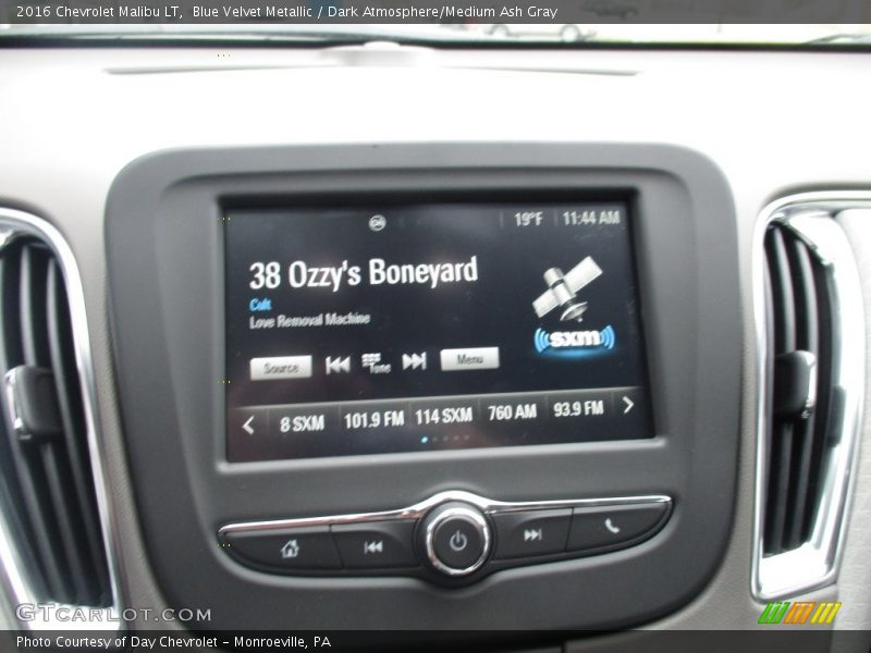 Blue Velvet Metallic / Dark Atmosphere/Medium Ash Gray 2016 Chevrolet Malibu LT