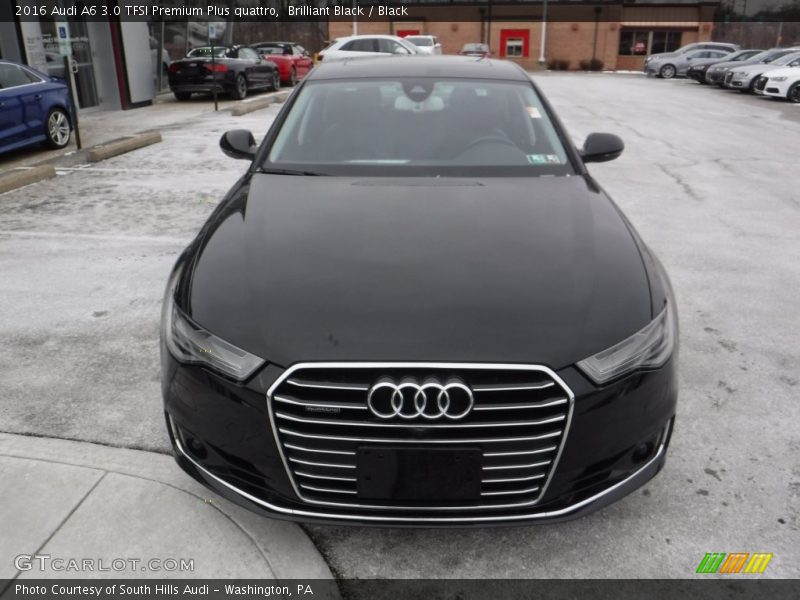 Brilliant Black / Black 2016 Audi A6 3.0 TFSI Premium Plus quattro