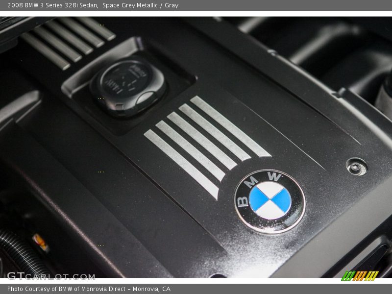 Space Grey Metallic / Gray 2008 BMW 3 Series 328i Sedan