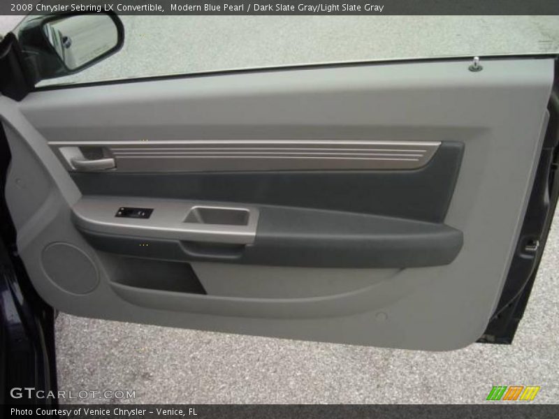 Modern Blue Pearl / Dark Slate Gray/Light Slate Gray 2008 Chrysler Sebring LX Convertible