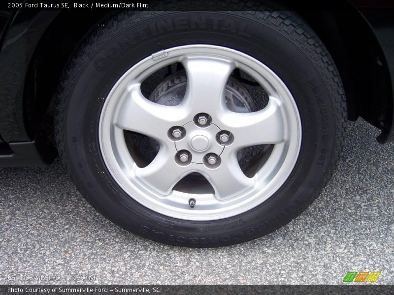 Black / Medium/Dark Flint 2005 Ford Taurus SE