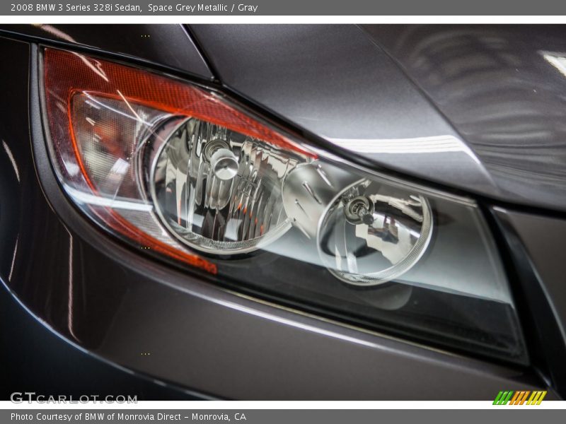 Space Grey Metallic / Gray 2008 BMW 3 Series 328i Sedan