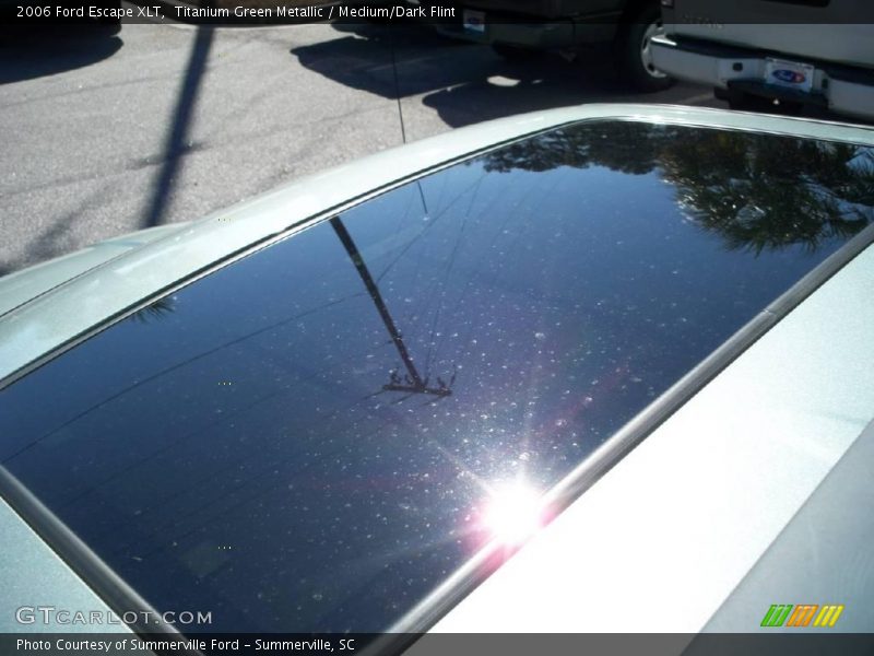 Titanium Green Metallic / Medium/Dark Flint 2006 Ford Escape XLT