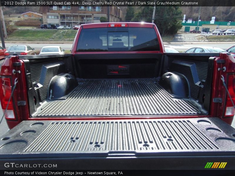 Deep Cherry Red Crystal Pearl / Dark Slate Gray/Medium Graystone 2012 Dodge Ram 1500 SLT Quad Cab 4x4