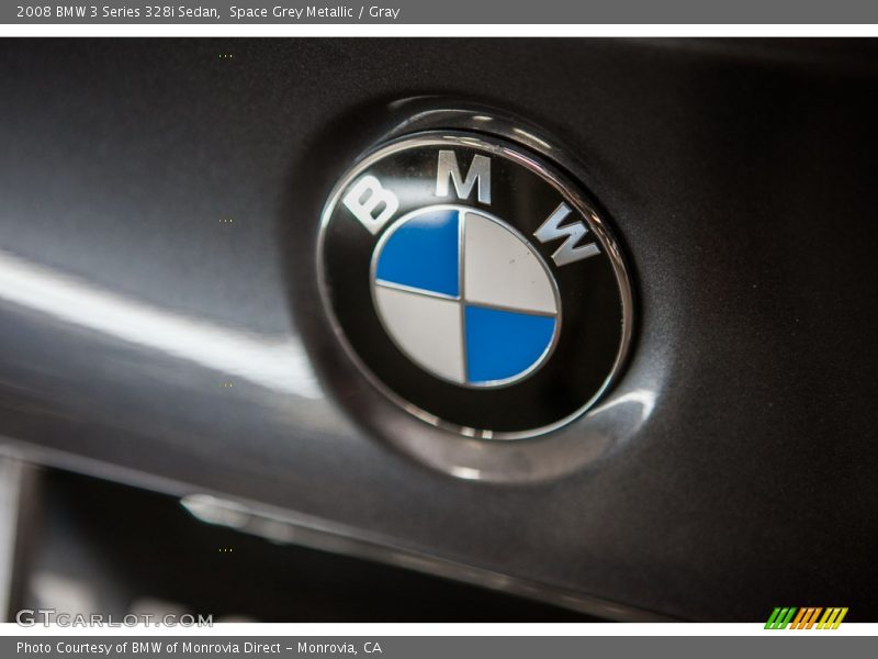 Space Grey Metallic / Gray 2008 BMW 3 Series 328i Sedan