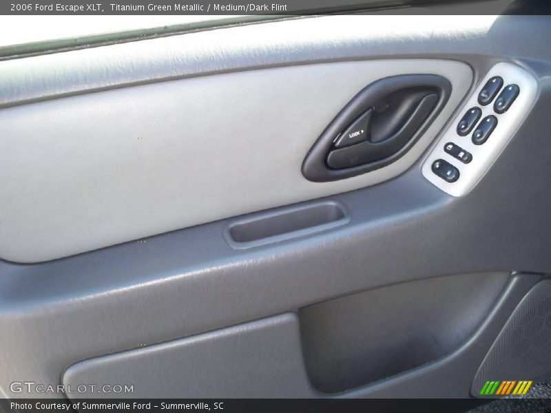 Titanium Green Metallic / Medium/Dark Flint 2006 Ford Escape XLT