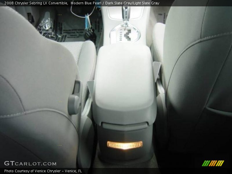 Modern Blue Pearl / Dark Slate Gray/Light Slate Gray 2008 Chrysler Sebring LX Convertible