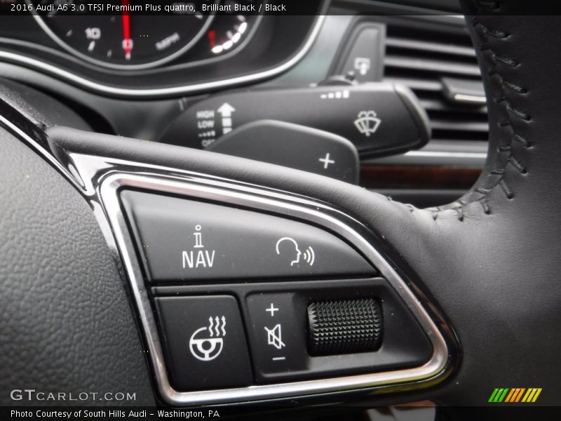 Brilliant Black / Black 2016 Audi A6 3.0 TFSI Premium Plus quattro