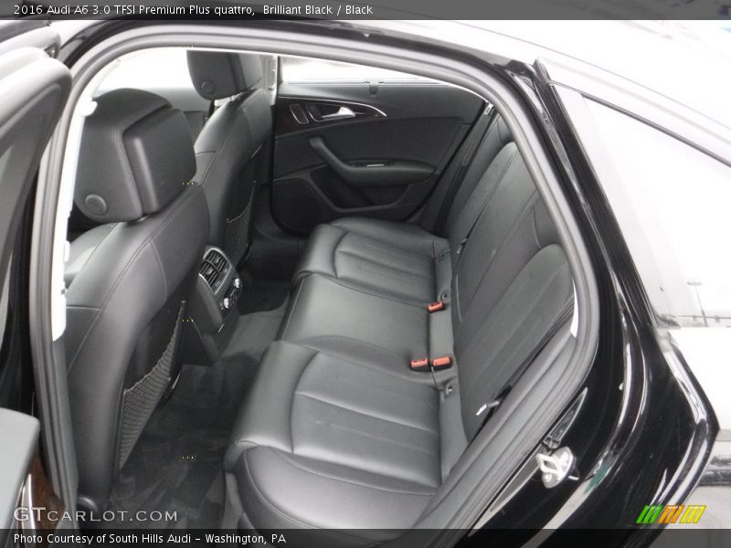 Brilliant Black / Black 2016 Audi A6 3.0 TFSI Premium Plus quattro