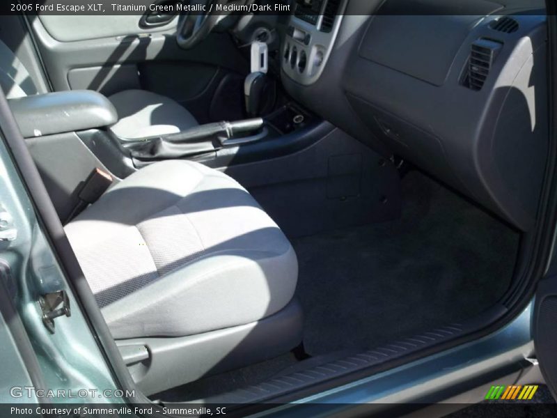Titanium Green Metallic / Medium/Dark Flint 2006 Ford Escape XLT