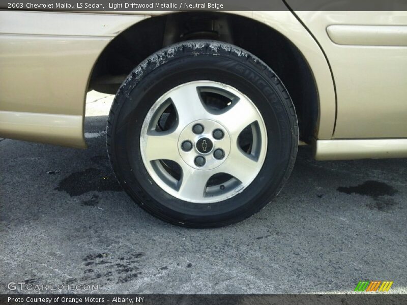 Light Driftwood Metallic / Neutral Beige 2003 Chevrolet Malibu LS Sedan
