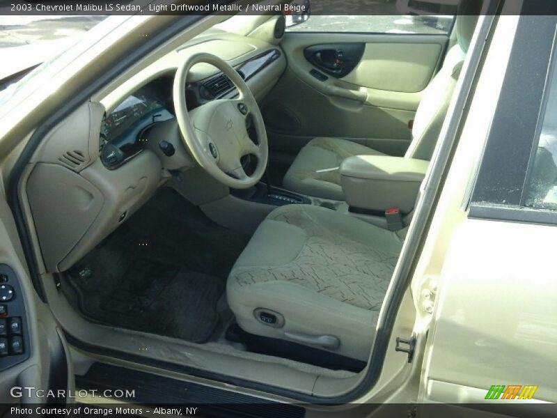 Light Driftwood Metallic / Neutral Beige 2003 Chevrolet Malibu LS Sedan