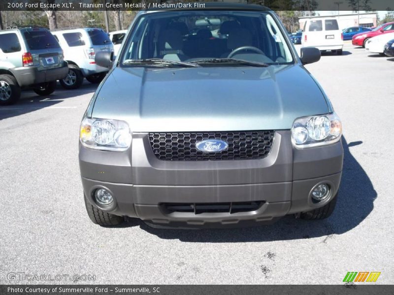 Titanium Green Metallic / Medium/Dark Flint 2006 Ford Escape XLT