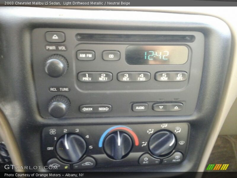 Light Driftwood Metallic / Neutral Beige 2003 Chevrolet Malibu LS Sedan