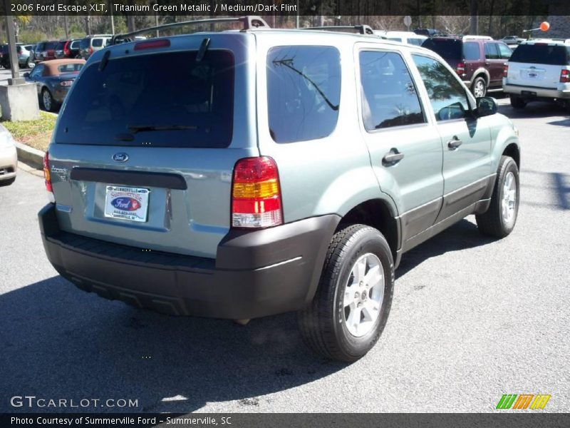 Titanium Green Metallic / Medium/Dark Flint 2006 Ford Escape XLT