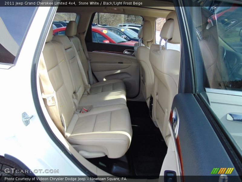 Stone White / Black/Light Frost Beige 2011 Jeep Grand Cherokee Limited 4x4