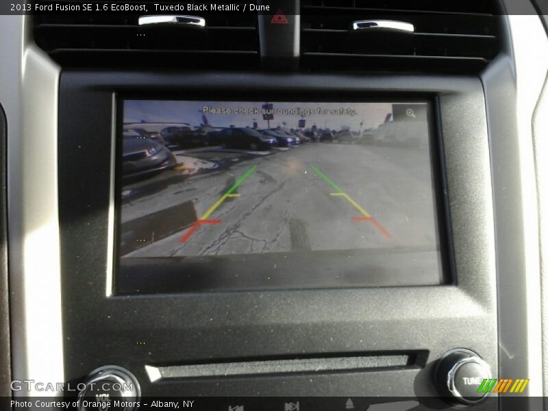 Tuxedo Black Metallic / Dune 2013 Ford Fusion SE 1.6 EcoBoost